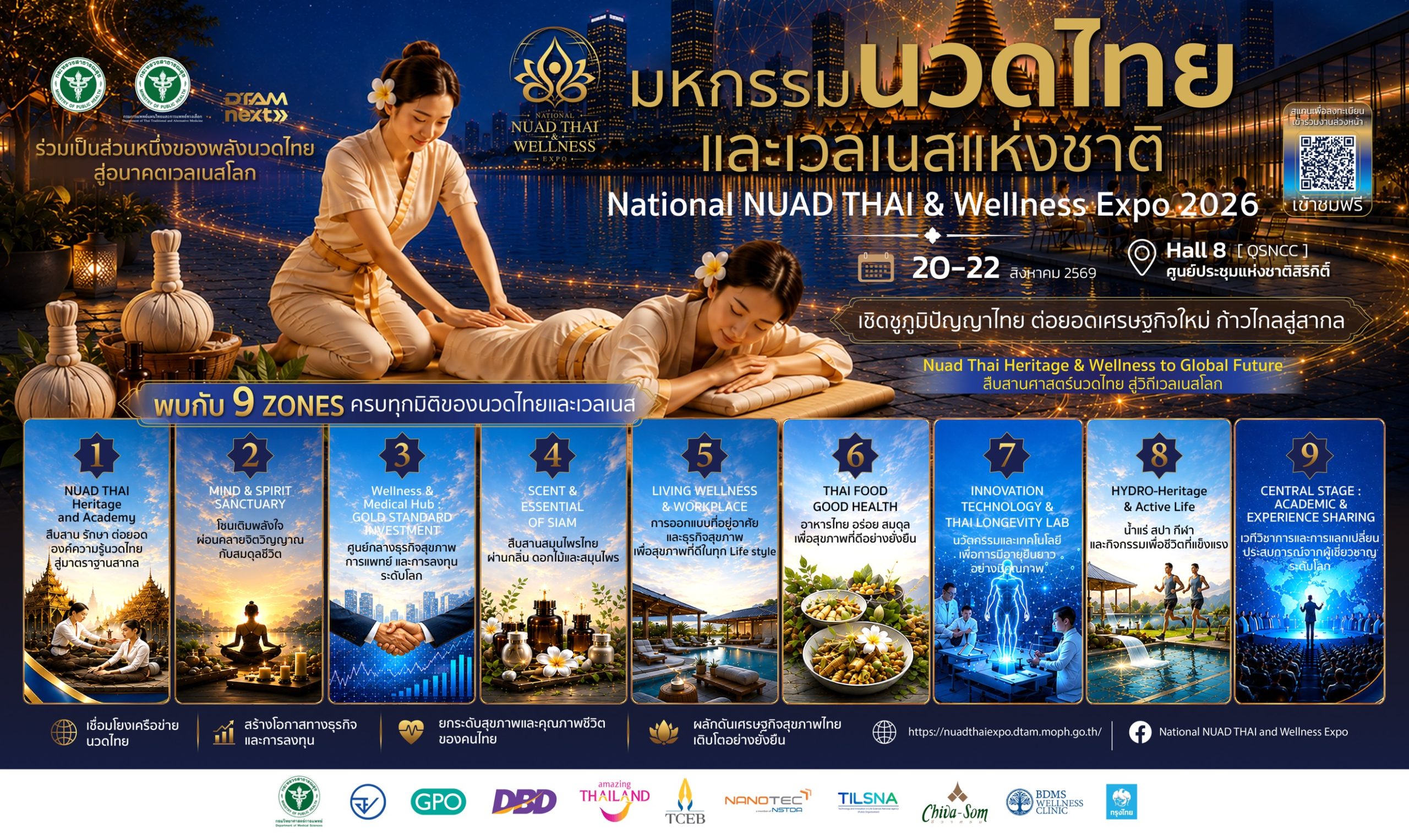 นวดไทยและเวลเนสแห่งชาติ ครั้งที่ 1