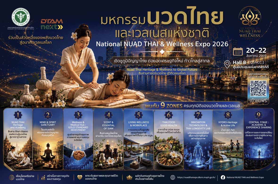 นวดไทยและเวลเนสแห่งชาติ ครั้งที่ 1