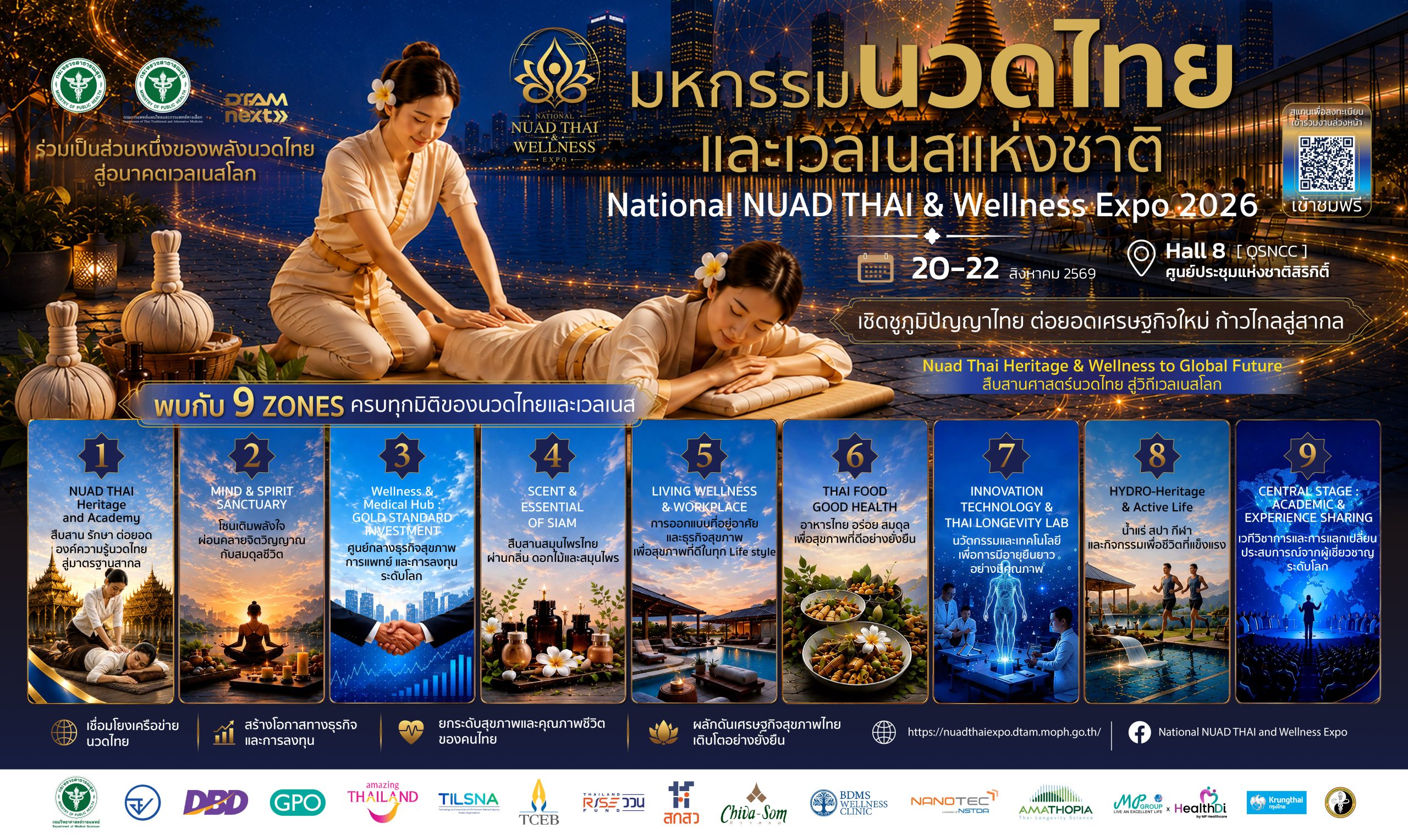 นวดไทยและเวลเนสแห่งชาติ ครั้งที่ 1