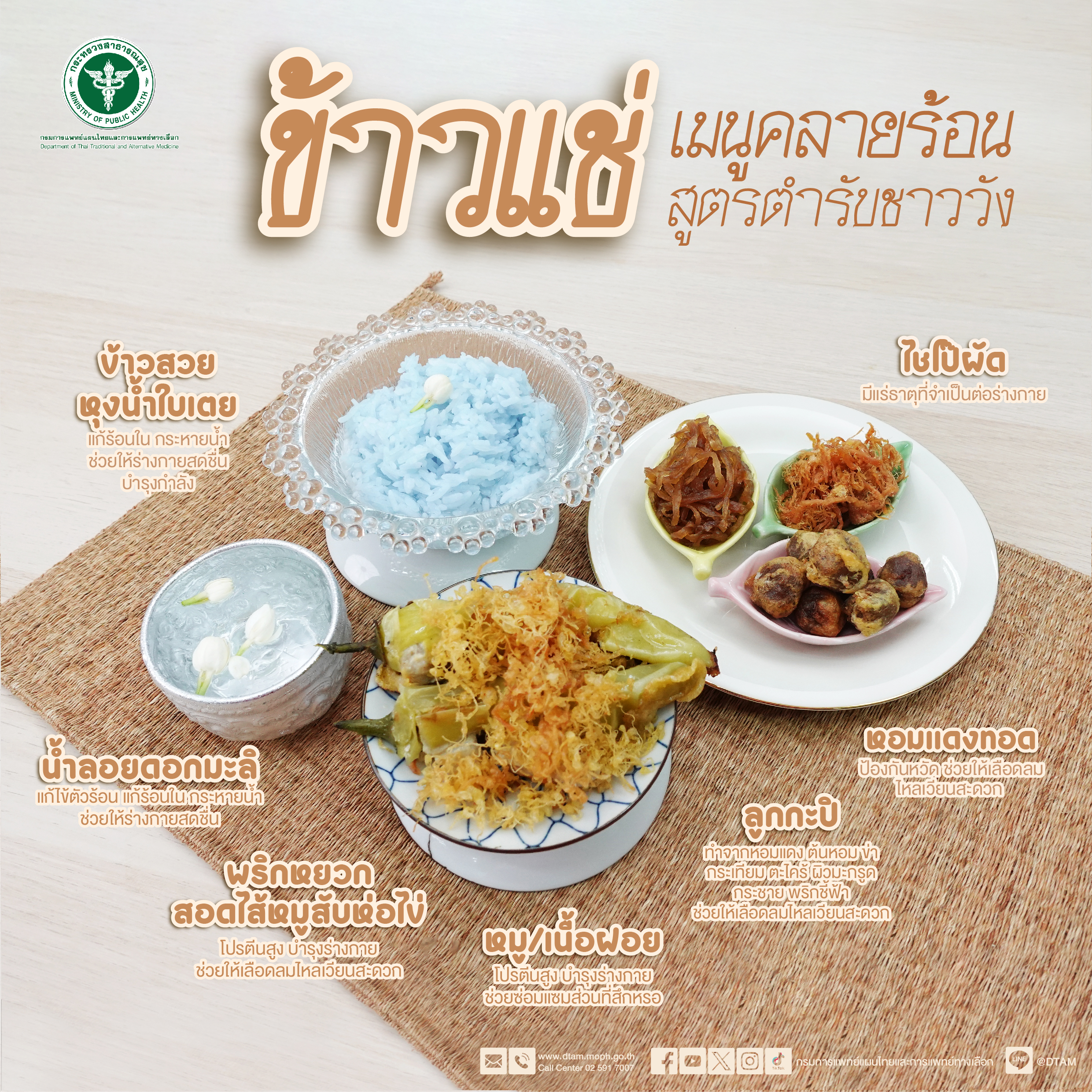 ข้าวแช่ | เมนูคลายร้อน