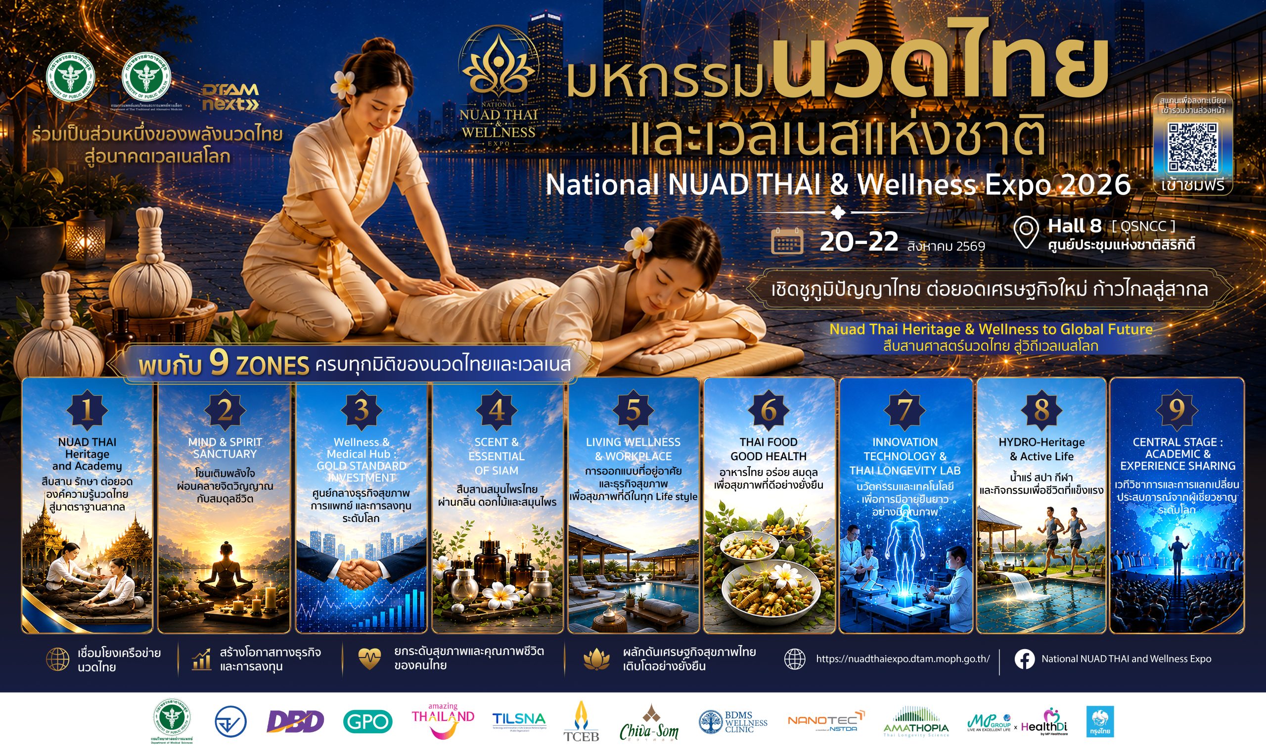 นวดไทยและเวลเนสแห่งชาติ ครั้งที่ 1
